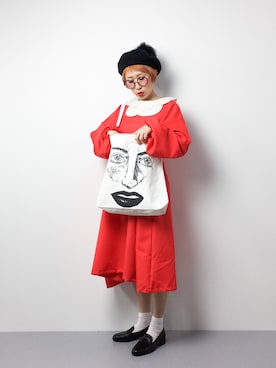 ひいこさん（レディース・154cm）の冬コーディネート