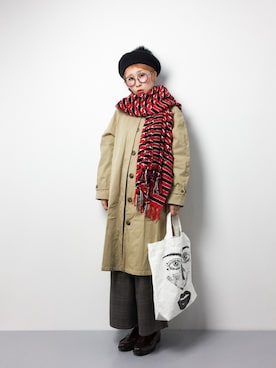 ひいこさん（レディース・154cm）の冬コーディネート