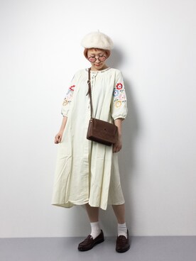 ひいこさん（レディース・154cm）の冬コーディネート