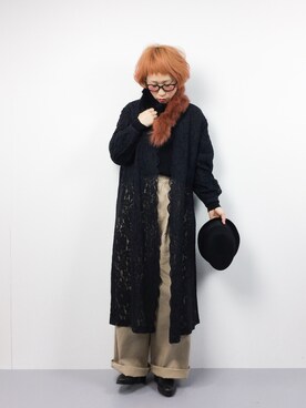 ひいこさん（レディース・154cm）の冬コーディネート