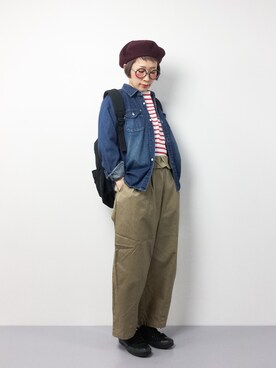 ひいこさん（レディース・154cm）の春コーディネート