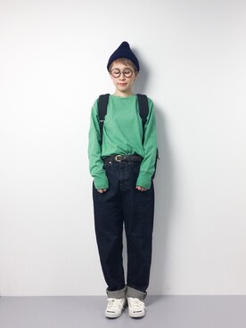 ひいこさん（レディース・154cm）の春コーディネート