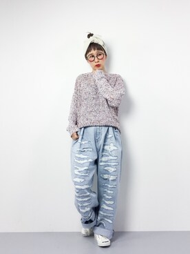 ひいこさん（レディース・154cm）の春コーディネート