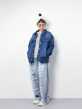 ひいこさん（レディース・154cm）の春コーディネート