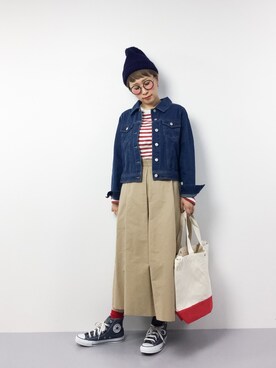 ひいこさん（レディース・154cm）の春コーディネート