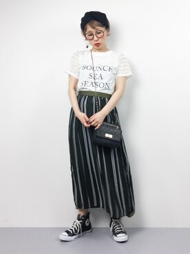 ひいこさん（レディース・154cm）の春コーディネート