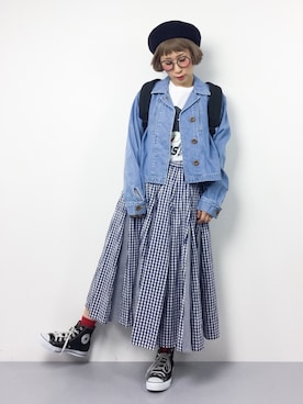 ひいこさん（レディース・154cm）の春コーディネート