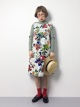 ひいこさん(レディース・154cm)の春コーディネート