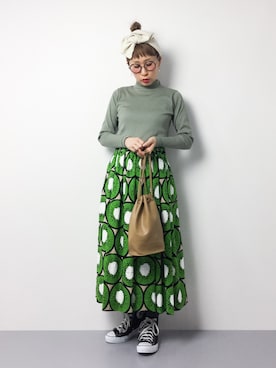 ひいこさん（レディース・154cm）の春コーディネート