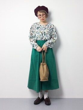 ひいこさん（レディース・154cm）の春コーディネート