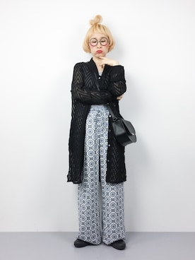「Bou Jeloud（ブージュルード）のアイテム（ブルゾン）」を使った、ひいこさん（レディース・154cm）の春コーディネート