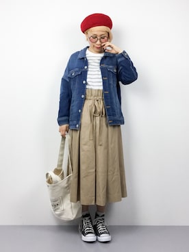 ひいこさん（レディース・154cm）の春コーディネート