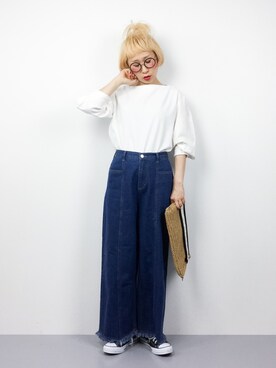 ひいこさん（レディース・154cm）の春コーディネート