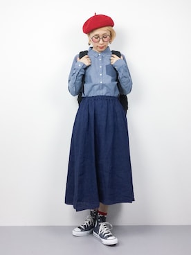 ひいこさん（レディース・154cm）の春コーディネート