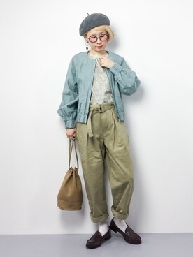 ひいこさん（レディース・154cm）の春コーディネート