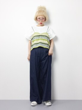 ひいこさん（レディース・154cm）の春コーディネート