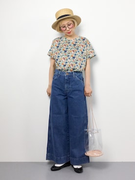 ひいこさん（レディース・154cm）の春コーディネート