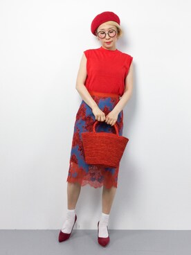 ひいこさん（レディース・154cm）の春コーディネート