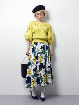 ひいこさん（レディース・154cm）の春コーディネート