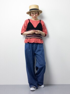 ひいこさん（レディース・154cm）の春コーディネート