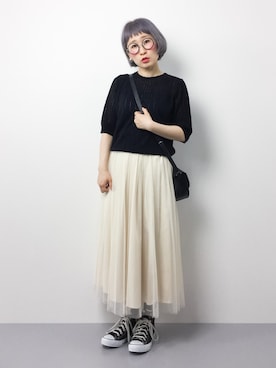 ひいこさん（レディース・154cm）の春コーディネート