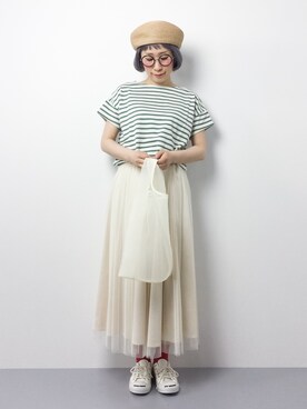 ひいこさん（レディース・154cm）の春コーディネート