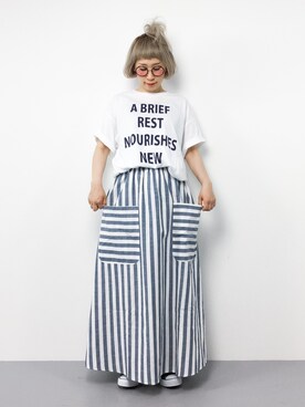 ひいこさん（レディース・154cm）の春コーディネート