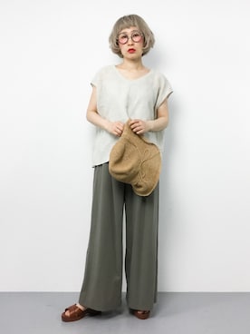 ひいこさん（レディース・154cm）の春コーディネート