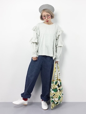 ひいこさん（レディース・154cm）の春コーディネート