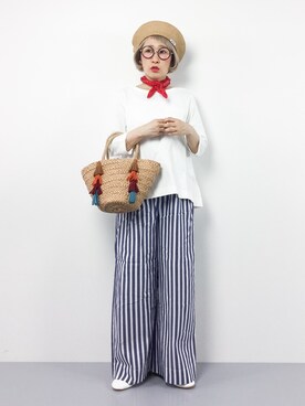 ひいこさん（レディース・154cm）の春コーディネート