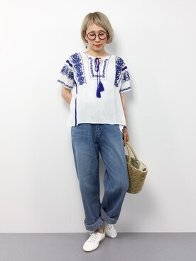 ひいこさん（レディース・154cm）の春コーディネート