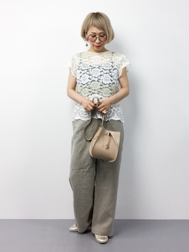 ひいこさん（レディース・154cm）の夏コーディネート