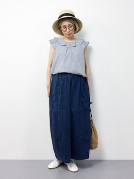 ひいこさん(レディース・154cm)の夏コーディネート