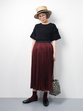 ひいこさん（レディース・154cm）の夏コーディネート