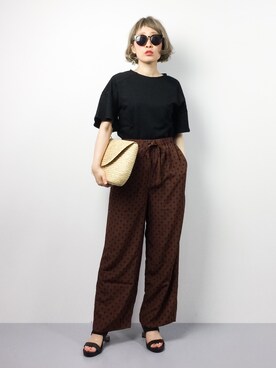 ひいこさん（レディース・154cm）の夏コーディネート