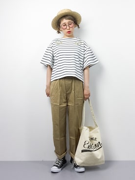ひいこさん(レディース・154cm)の夏コーディネート