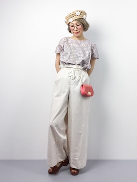 ひいこさん（レディース・154cm）の夏コーディネート