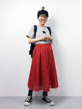 ひいこさん（レディース・154cm）の夏コーディネート