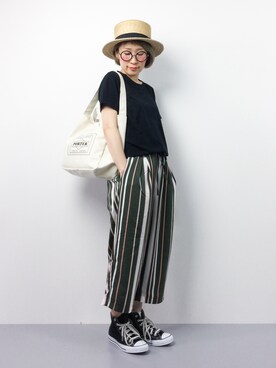 ひいこさん（レディース・154cm）の夏コーディネート