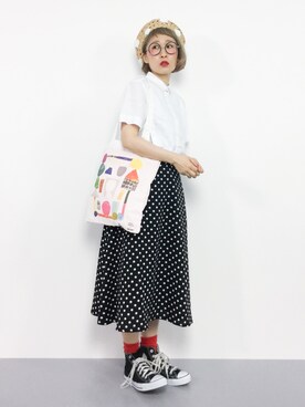 ひいこさん（レディース・154cm）の夏コーディネート