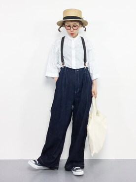 ひいこさん（レディース・154cm）の夏コーディネート