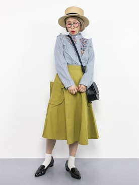 ひいこさん（レディース・154cm）の夏コーディネート