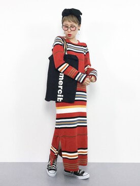 ひいこさん（レディース・154cm）の夏コーディネート