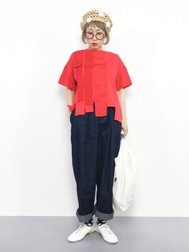 ひいこさん(レディース・154cm)の夏コーディネート