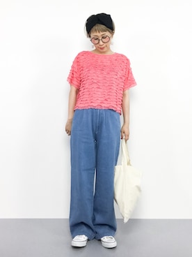 ひいこさん（レディース・154cm）の夏コーディネート