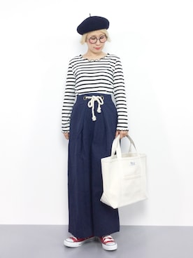 ひいこさん(レディース・154cm)の夏コーディネート