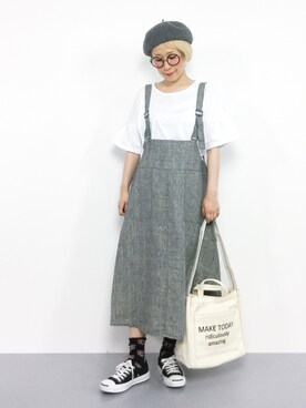 ひいこさん（レディース・154cm）の夏コーディネート