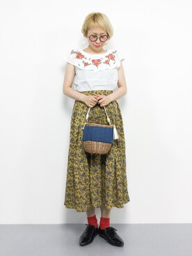 ひいこさん（レディース・154cm）の夏コーディネート