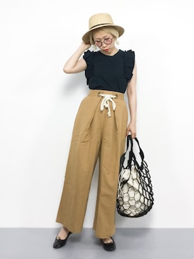 ひいこさん（レディース・154cm）の夏コーディネート