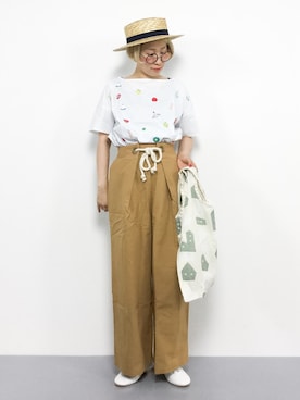 ひいこさん（レディース・154cm）の夏コーディネート